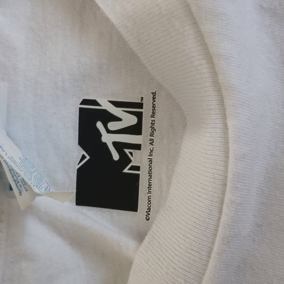 MTV Graphic T-Shirt Vintage Sz L Graphic Cotton Novelty Casual - Picture 3 of 9